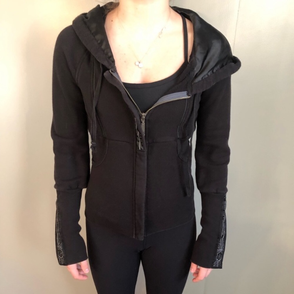 LOOKING FOR: Free people hoodie silk button cuffs